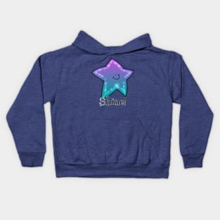 Shine! (Blue) Kids Hoodie